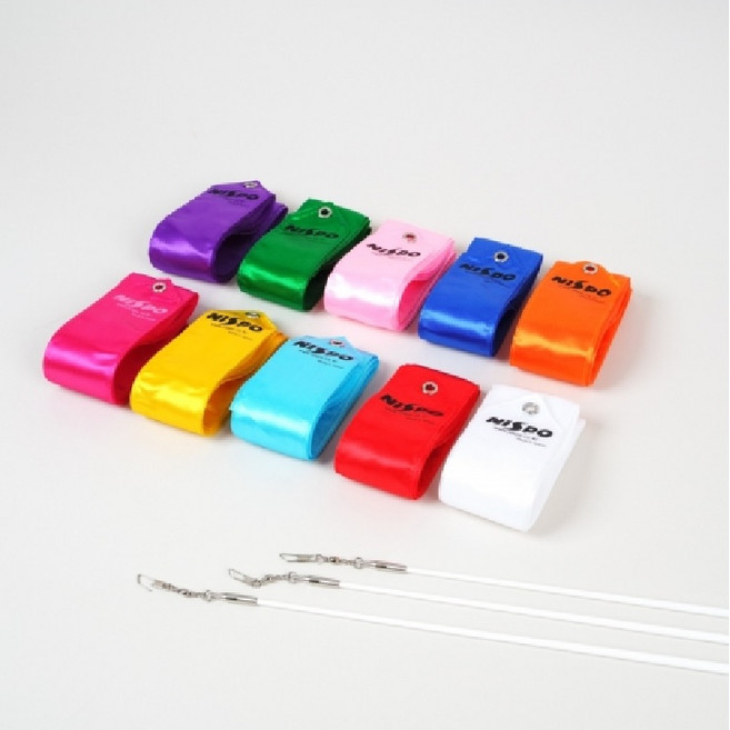 nicespo 리듬체조리본 4m 10가지컬러 (낱개), 스카이블루, 1개