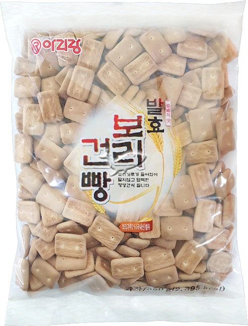 아리랑지에프 발효보리건빵, 550g, 10개