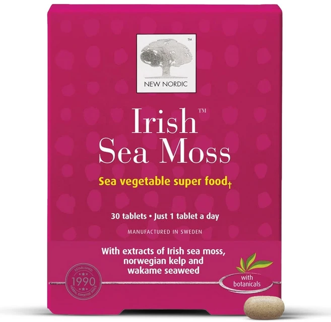 뉴노르딕 아이리쉬 씨 모스 타블렛, 1개, 30정 - 쿠팡