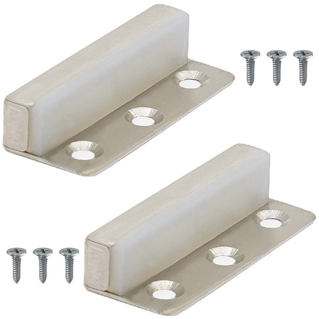 무드체인지 강화도어스토퍼 유리문 상부도어 철문 튼튼, 스텐, 2개