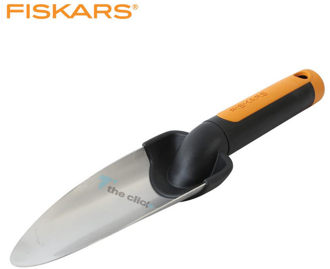 피스카스 이식삽 1000727 프리미엄 스테인레스 꽃삽 원예기구 텃밭농기구 모종삽, 1개