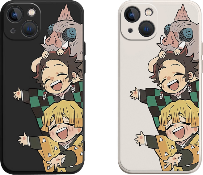 귀멸의 칼날 최강 콤비 실리콘 케이스