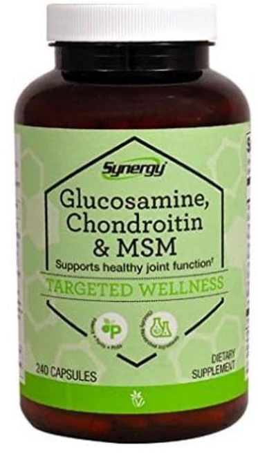 Vitacost Synergy Glucosamine Chondroitin & MSM with Vitamin C & Manganese -- 240 Capsules, 1개, 240정 - 쿠팡