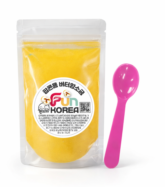 플레버콜 씨즈닝솔트 팝콘소금 골드메달 극장맛버터향소금, 1개, 100g