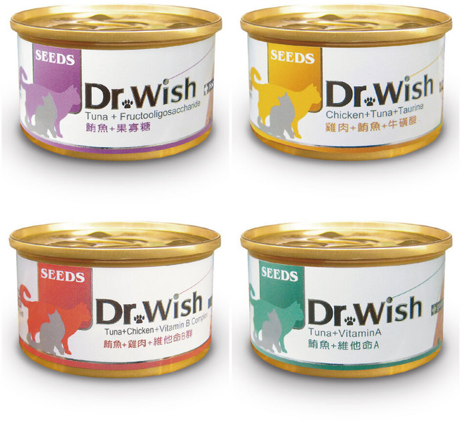 惜時 聖萊西 Dr. Wish 愛貓營養食罐頭【單罐】85g 肉泥狀設計 貓罐頭, 1個, 現貨隨機,單罐(缺貨自動換口味 勿接受勿下單), 85g, N/A