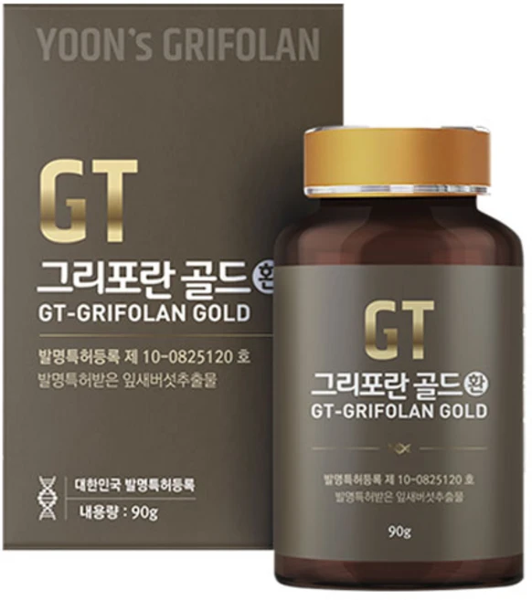 잎새버섯 지티 그리포란 - 환 (GT-Grifolan), 1개, 90g - 쿠팡