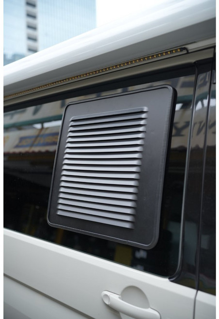 VW T6.1 California 防盜防蚊鋁合金氣窗, 右