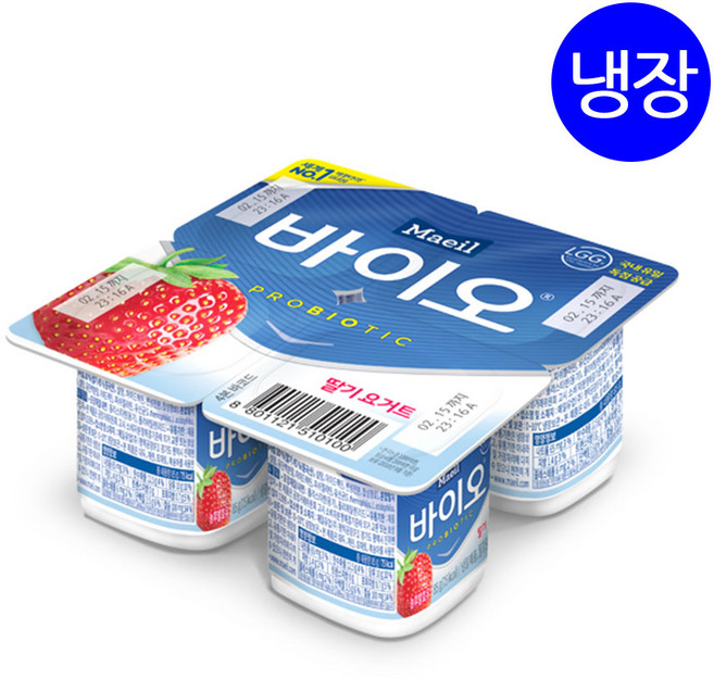 매일 바이오 딸기요거트 85g, 12개