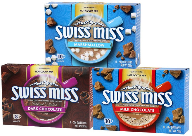 스위스미스 핫초코 280g 세트(머쉬+밀크+다크), 단품, 1개