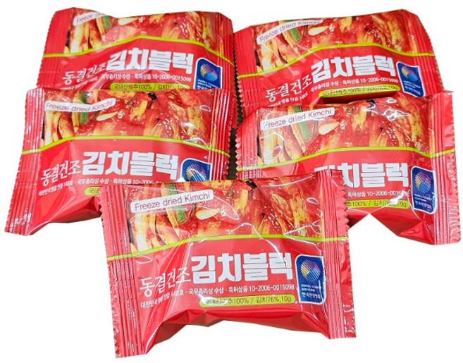 동결건조 김치블럭 10gx48개입 여행갈때 낚시갈때, 10g, 48개