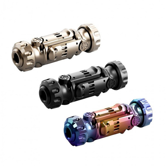 UB 메탈 합금 EDC 스턴 스피너 권총 장난감총 배그 서바이벌, 1개, 티타늄