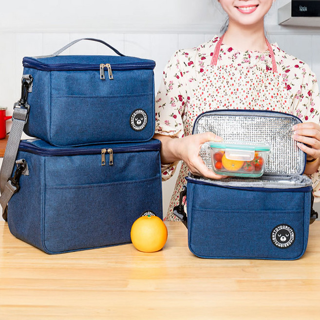 포캠 캠핑 피크닉 보온백 보냉백 쿨러백 도시락가방 직장인 도시락백, 6L, 상세페이지 참조
