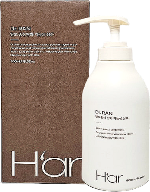 H'ar NEW 하아르 샴푸 닥터란 달걀샴푸 새치머리 단백질샴푸, 1개, 500ml