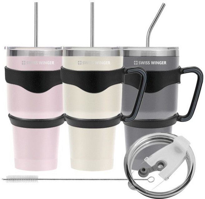텀블러 대용량 900ml 30oz 스트로우포함 머그컵 아이스컵 커피 보틀 물병 보온병 보냉병 매그넘, 단품