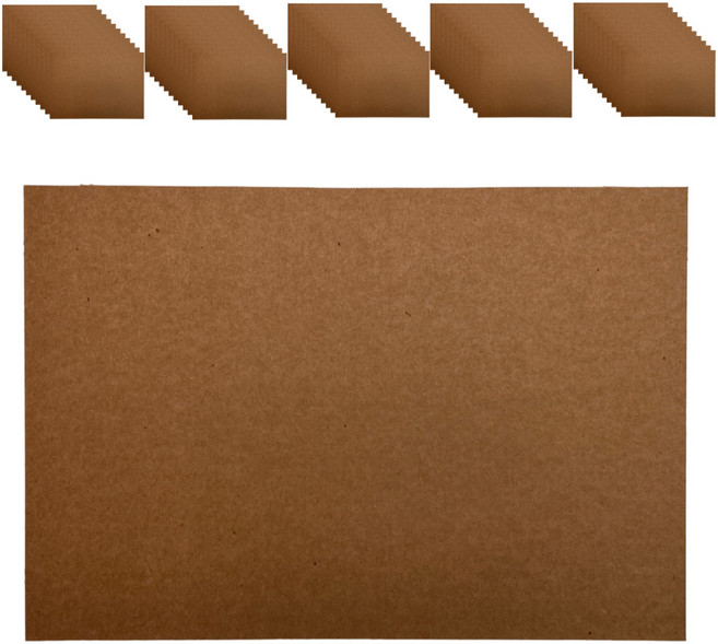 양면골판지 A4 A3 A2 골판지 패드, 50장