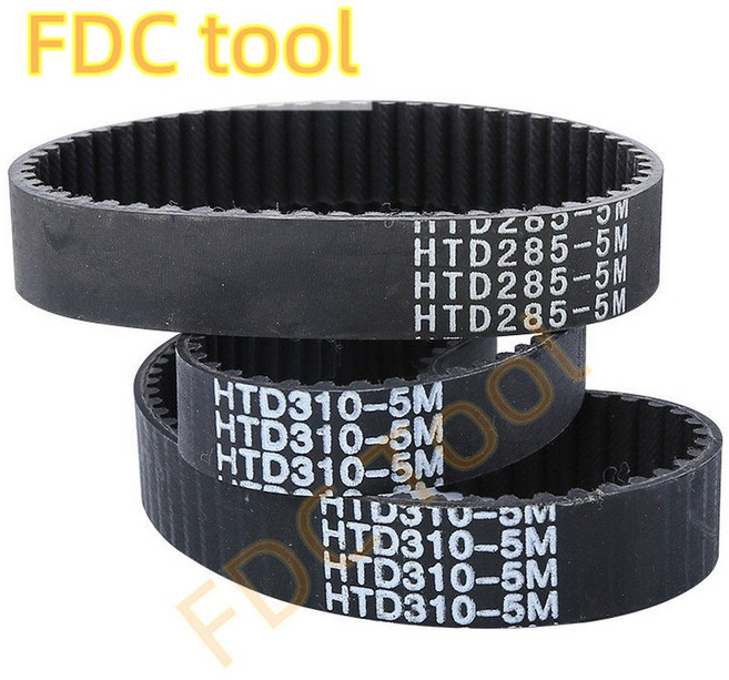 HTD5M 벨트 길이695 700 710 715 720 730 740 745 750 755MM 너비10 12 15 20 25 30MM HTD 5M 폐쇄 루프 동기, 12mm, 5M-700mm(140 Teeth), 1개