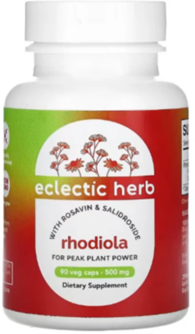 이클레틱 허브 홍경천 뿌리 500mg+로사빈+살리드로사이드 90 베지 캡슐, 1개, 90정 - 쿠팡