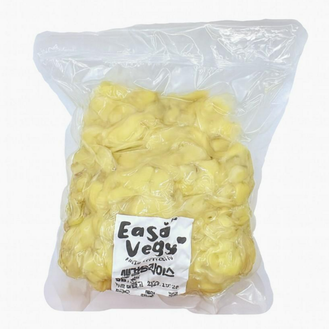 국산 냉장 진공포장 편생강 깐생강 슬라이스, 1개, 1kg