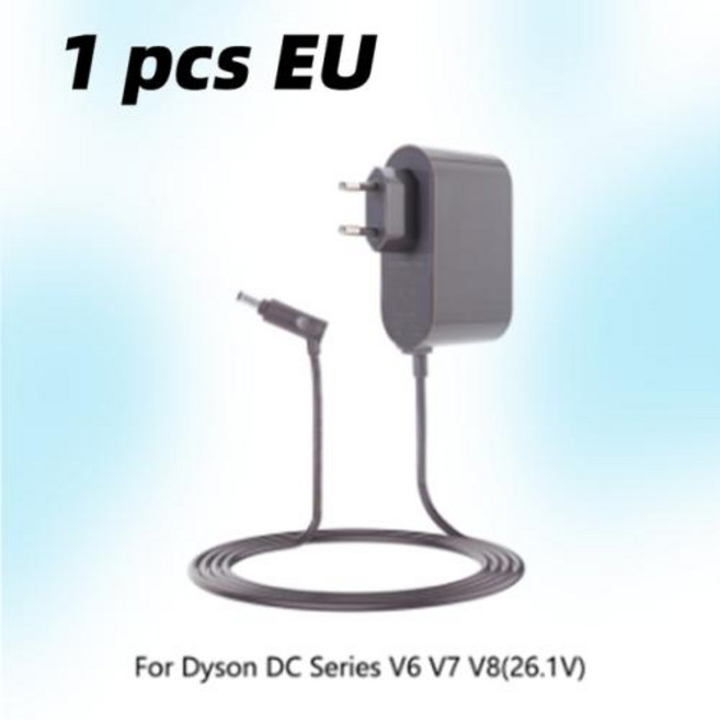 다이슨청소기 호환 다이슨 청소기 배터리 먼지통 필터 부품 시리즈 진공 충전기 전원 용, EU Plug, 0 EU 플러그, 1개