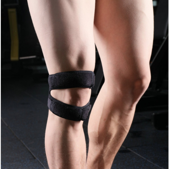 K zone 運動護膝髕骨帶, 1個, Black