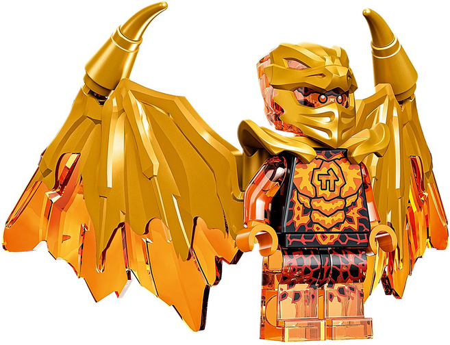 레고 닌자고 미니피규어 골든 드래곤 콜 cole njo781 어둠의 크리스탈, 1