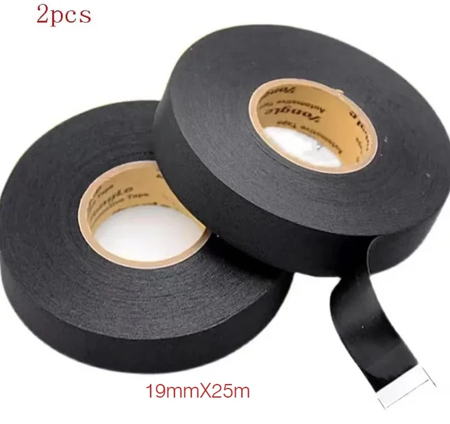 19mmX25M/25mm X25M 덴트 수리 도구 후크 테이프 및 PDR 검정색 자동차 부품 접착제, 01 2pcs, 1개