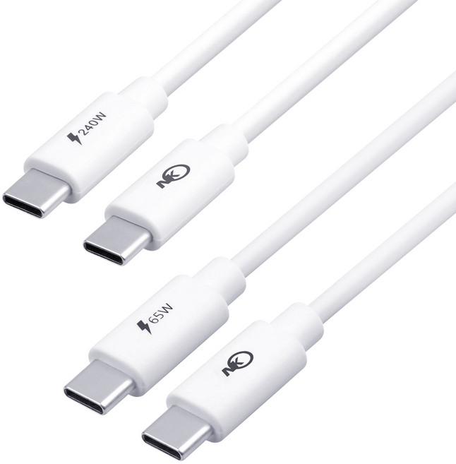 노트킹 USB PD C TO C타입 3A 5A 초고속 충전 지원 케이블, C TO C 5A - 1M, 1개