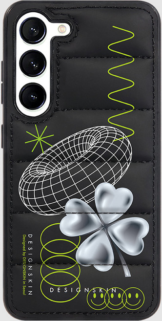 디자인스킨 엠보 패딩 바타입 히든포켓 케이스