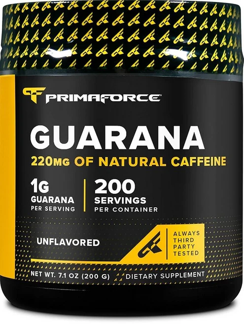 Primaforce 과라나 파우더 (200g) (무향) - 순수 구아라나 220mg 천연 카페인 200회 분량 216408, 200g, 1개 - 쿠팡