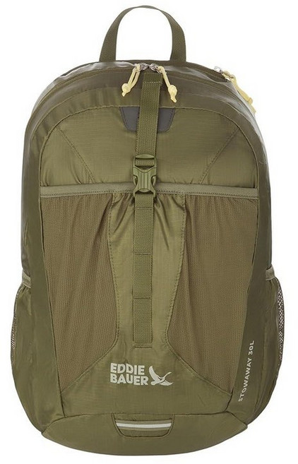 미국출고 평점4.5+ 235767 Eddie Bauer 남녀공용 성인용 Stowaway 패커블 데이팩 20 L, 30L, 아이리시 그린