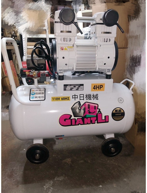 中日機械 靜音無油式空壓機 OF-1500 4HP 50L, 1個, 4hp50L含稅