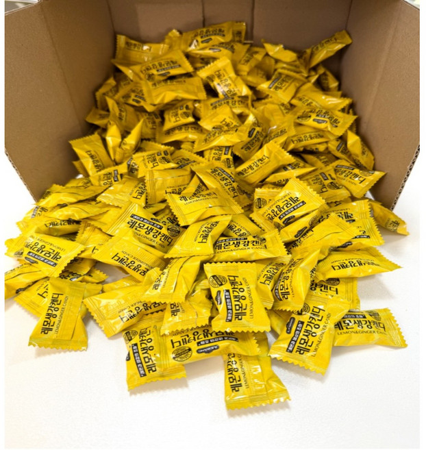 [일광제과] 레몬생강 캔디, 4g, 160개