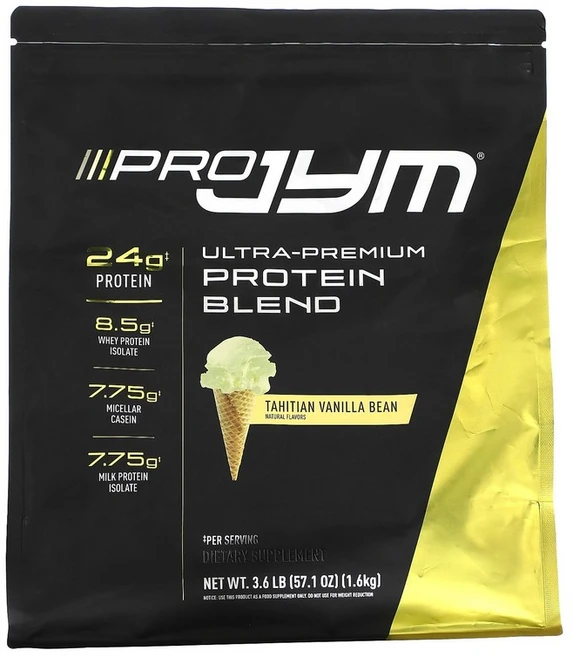 JYM Supplement Science 울트라 프리미엄 단백질 혼합물 타히티안 바닐라빈 1.6kg(3.6lb) Science (JYM 서플리먼트 사이언스), 1개, 1.6kg - 쿠팡