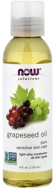 NOW Foods 솔루션스 포도씨유 118ml 바디오일, 473ml - 쿠팡