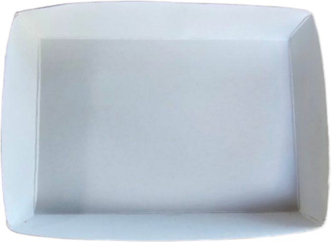 대경상사 일회용 사각 종이 접시 DK-2 15 x 9.2 x 2.5 cm, 100개입, 1개
