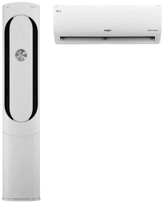 LG전자 인버터 휘센 투인원 에어컨 18+6평 FQ18HDKHK2, 매립배관형, 18+6평 투인원 FQ18HDKHK2