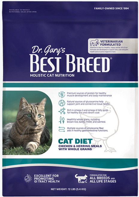 베스트브리드 고양이 홀리스틱 기능성 사료, 다이어트(체중유지), 5.4kg, 1개