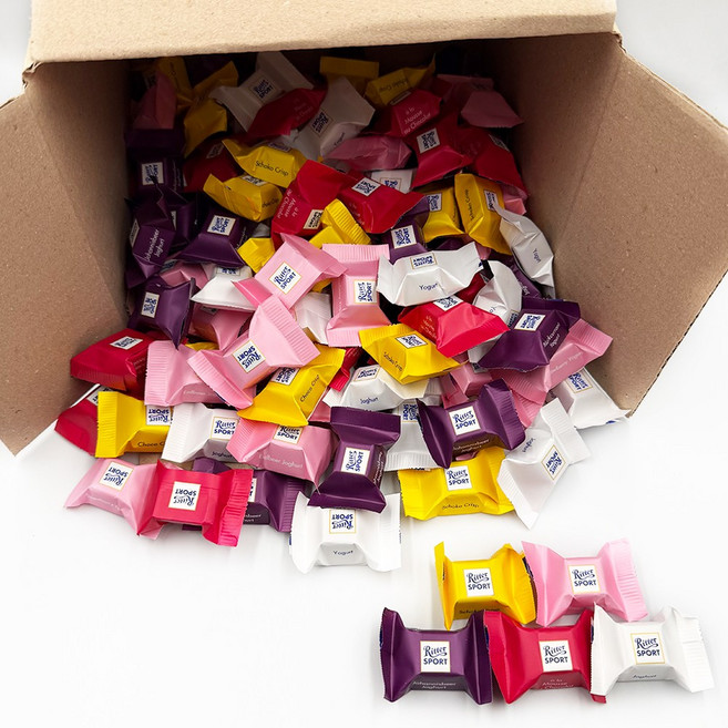 리터스포트 초콜릿 대용량 미니 초콜렛 큐브 40개 (개별포장), 1개