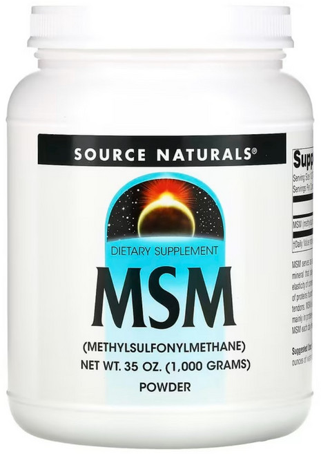 소스내츄럴스 MSM 파우더, 1kg, 1개