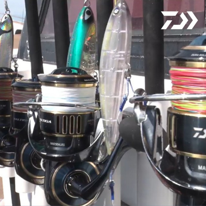 다이와 25 솔티가 14000-XH 스피닝릴 부시리 방어 튜나 빅게임 한국다이와 정공 보증, 혼합