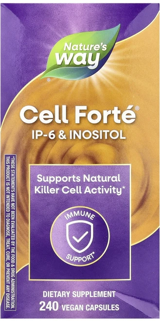 Nature's Way Cell Forté IP-6 & 이노시톨 베지 캡슐 240정, NaturesWayCellFortéIP6이노시톨베지캡슐, 1개 - 쿠팡
