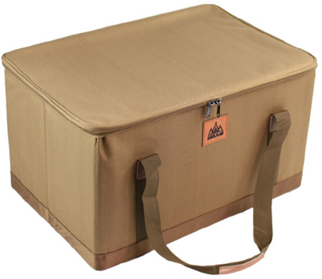 KOOLMAN 다용도 하드케이스 캠핑가방 L, 캠핑가방 L - 골든브라운, 1단, 1개
