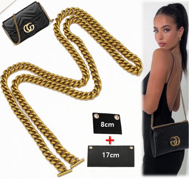 구찌 디올 루이비통 생로랑 호환 카드지갑 스트랩 체인줄 크로스백 가방끈 핸드백 리폼 핸드폰 줄 클러치