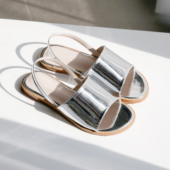 여성용 발편한 여름 슬링백 라탄 샌들 슬리퍼 여성샌들