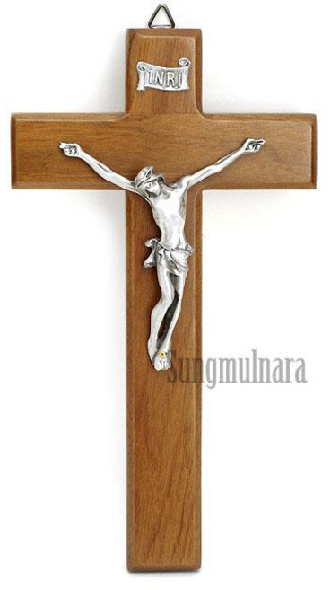 천주교 십자가 주석도금 십자고상(wt-15) 천주교 성물, 십자고상