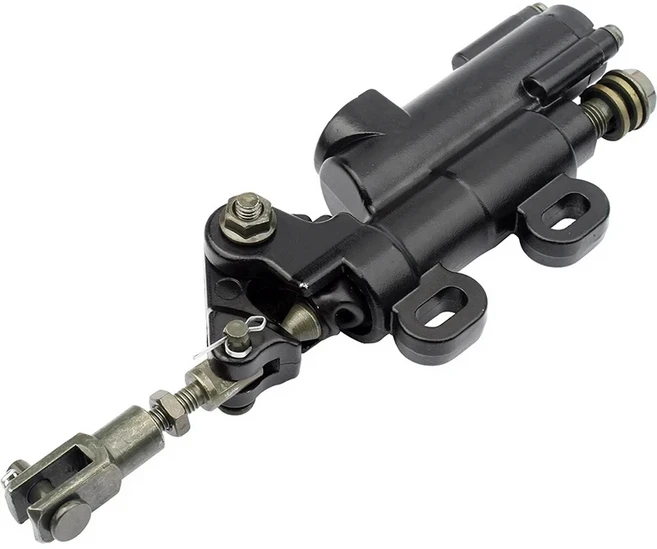 [호환] 스즈키 가와사키 혼다 야마하 용 오토바이 리어 마스터 브레이크 실린더, 01 Black