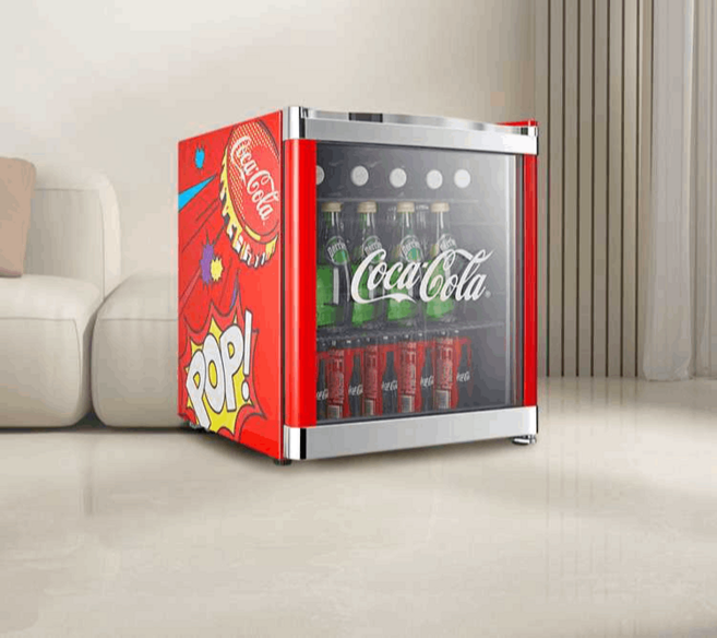 코카콜라 냉장고 쇼케이스 술장고 음료 탁상용 미니