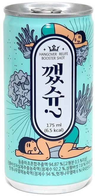 깻슈 숙취해소 음료 175ml (30캔) coc+703Ve