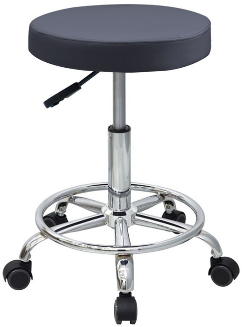 에이치케이퍼니쳐 HK-400B 등무 의자, HK-400B 등무 의자:로라형-차콜그레이