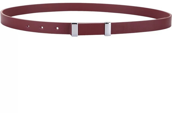 라온투유 심플 가죽 니트벨트